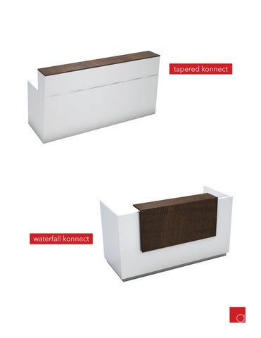 Arnold 工程 Konnect Reception Desks and Tables 第 4 页
