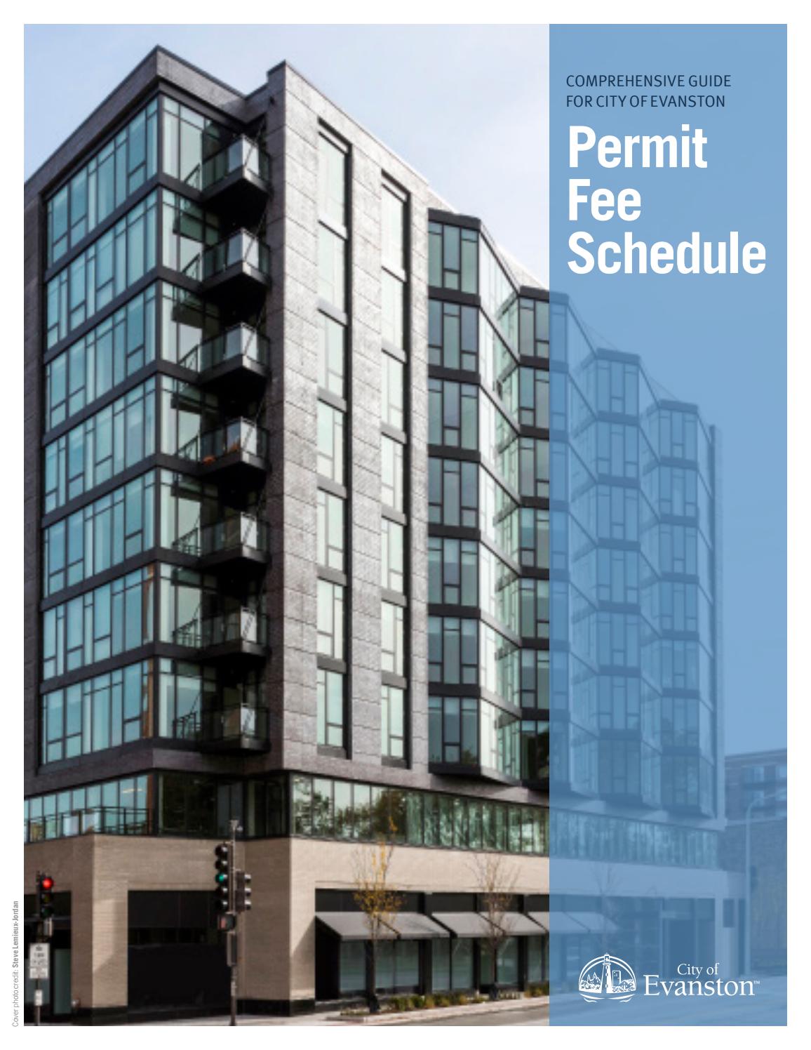 Boston Permit Fee Schedule – City Portland Bureau Development Services ...