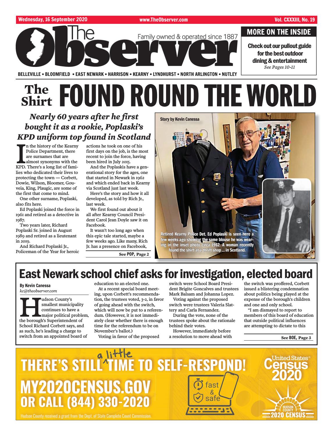 The Observer eNewspaper — Sept. 16, 2020 by The Observer Newspaper Issuu