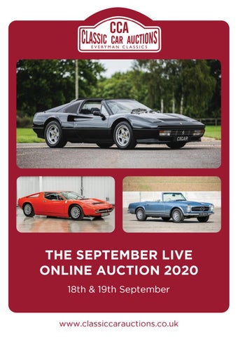 CCA PRACTICAL CLASSICS CLASSIC CAR & RESTORATION SHOW SALE 2019