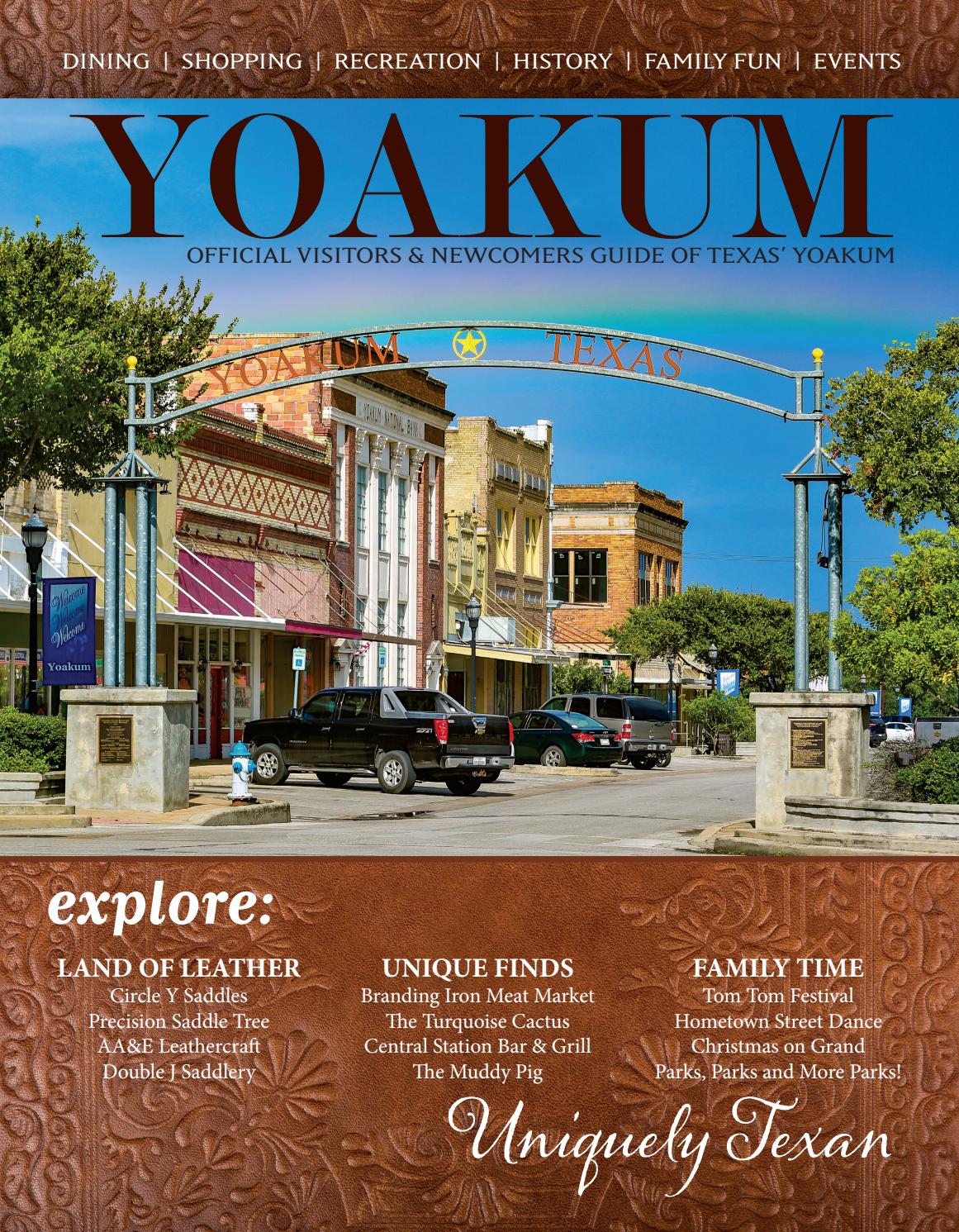 Yoakum Official Visitors & Guide by Digital Publisher Issuu