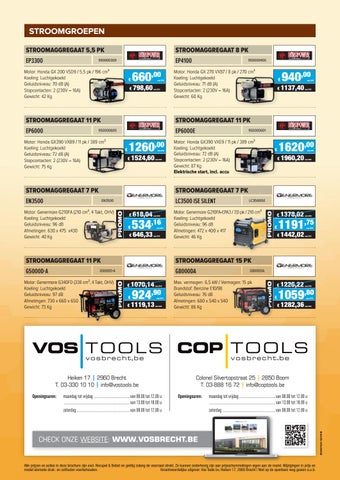 Vos Tools 灯饰目录 · - verlichtingsfolder 2020/2021 第 16 页