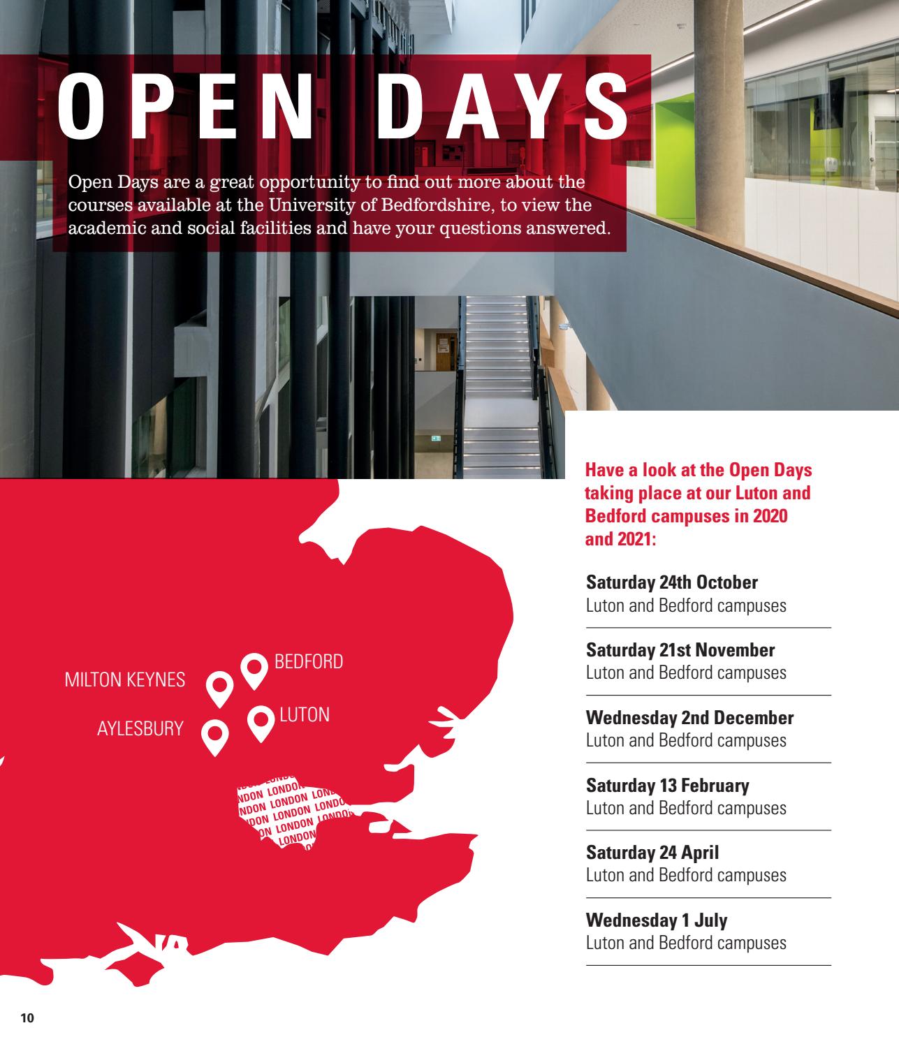 University of Bedfordshire STEM Prospectus by University of