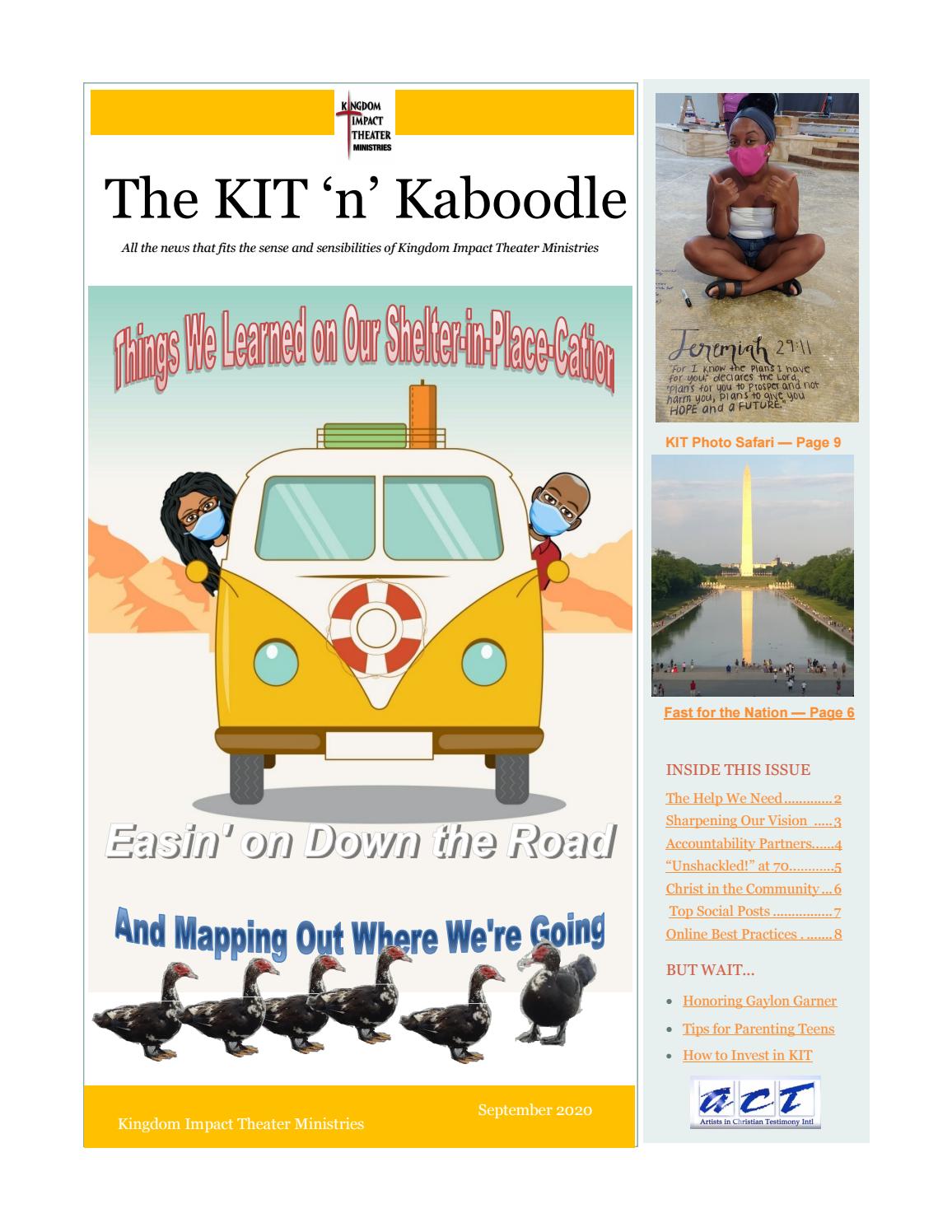 KIT 'n' Kaboodle_September 2020 by Kingdom Impact Theater Ministries