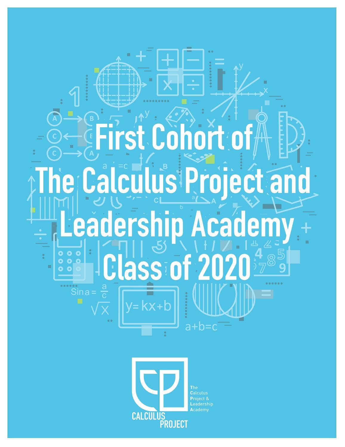 Celebrating The First Cohort of The Calculus Project and Leadership ...