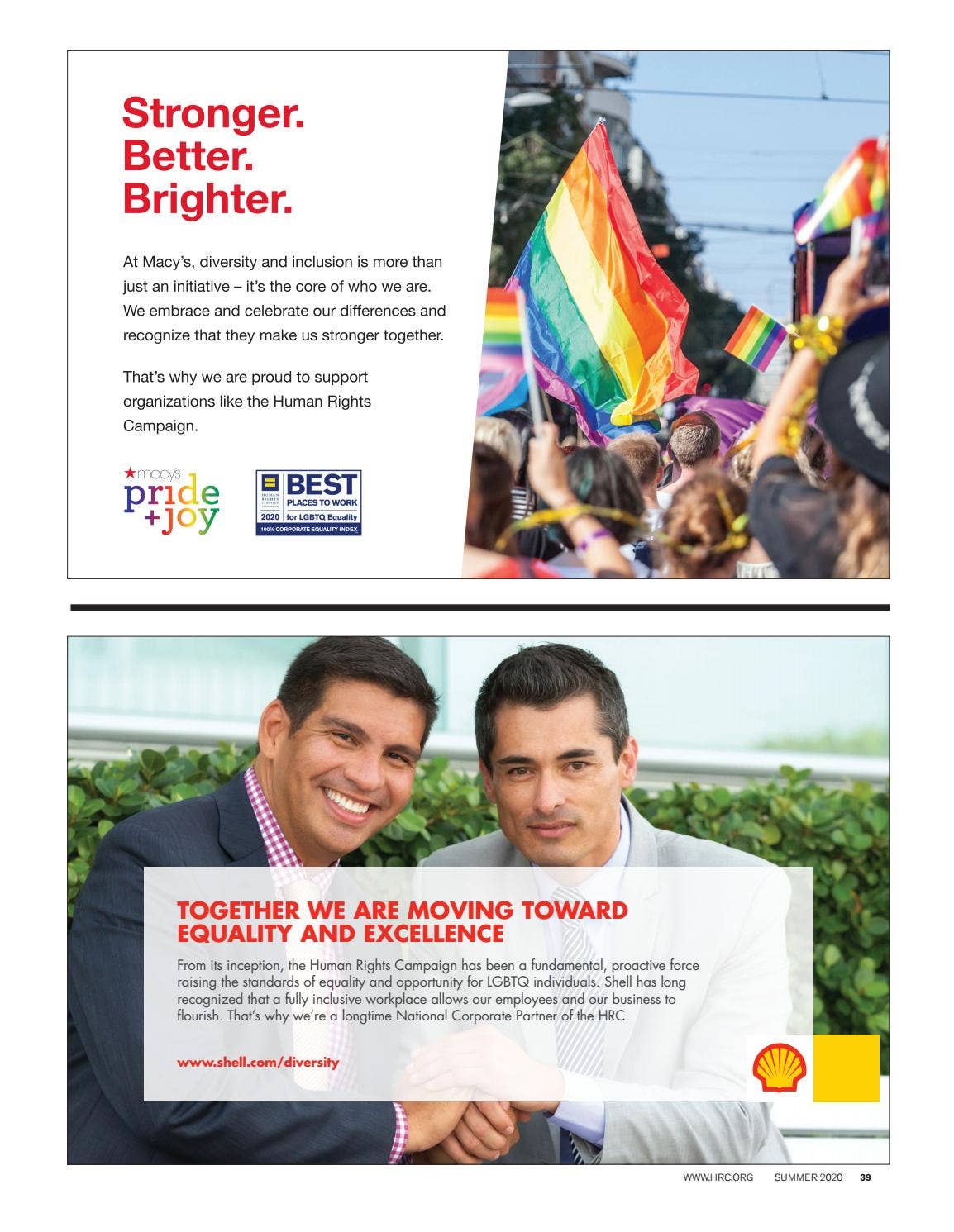 HRC Equality Magazine Summer 2020 by Human Rights Campaign - Issuu