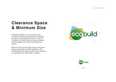 ECOBUILD Brand 指南 第 9 页
