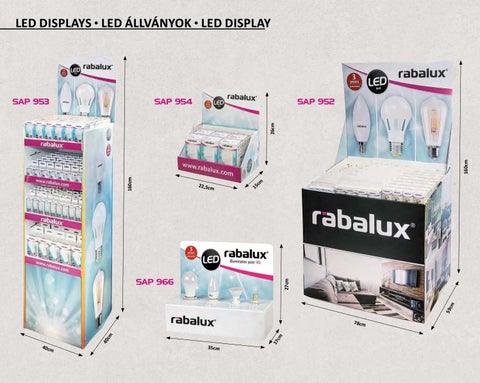 Lampanet 灯饰目录 · Rábalux fényforrás katalógus 2020/2021 第 24 页