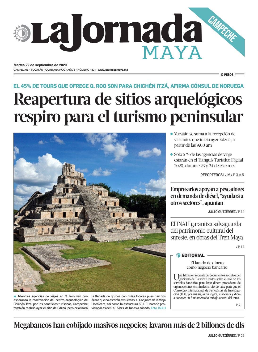La Jornada Maya Campeche - martes 22 de septiembre de 2020 by La ...