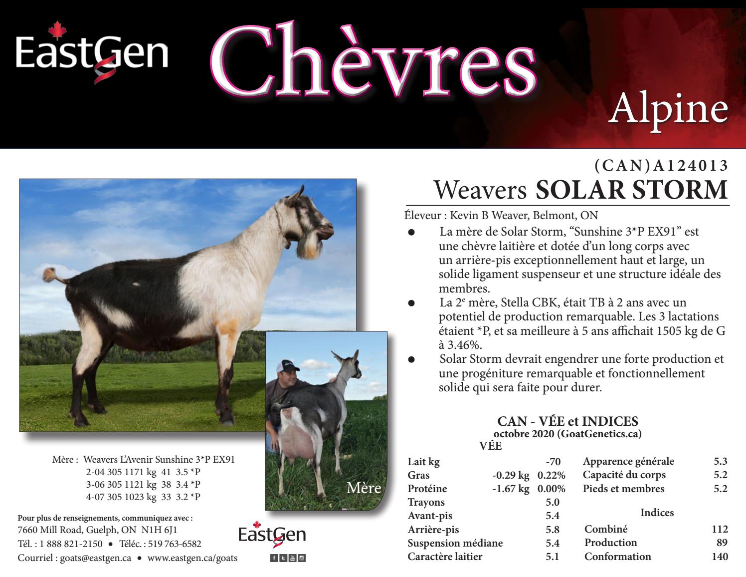 2021 French Goat Catalogue by EastGen Issuu