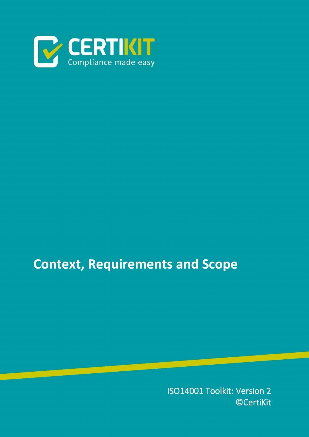 EMSDOC041 EMS Context, Requirements and Scope by CertiKit Limited