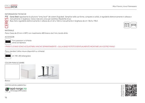 Home-Office.it 家具目录 · Ergodesk by 第 18 页