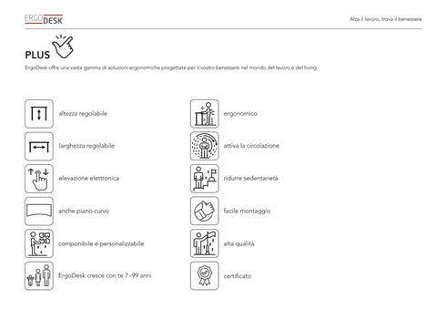 Home-Office.it 家具目录 · Ergodesk by 第 5 页