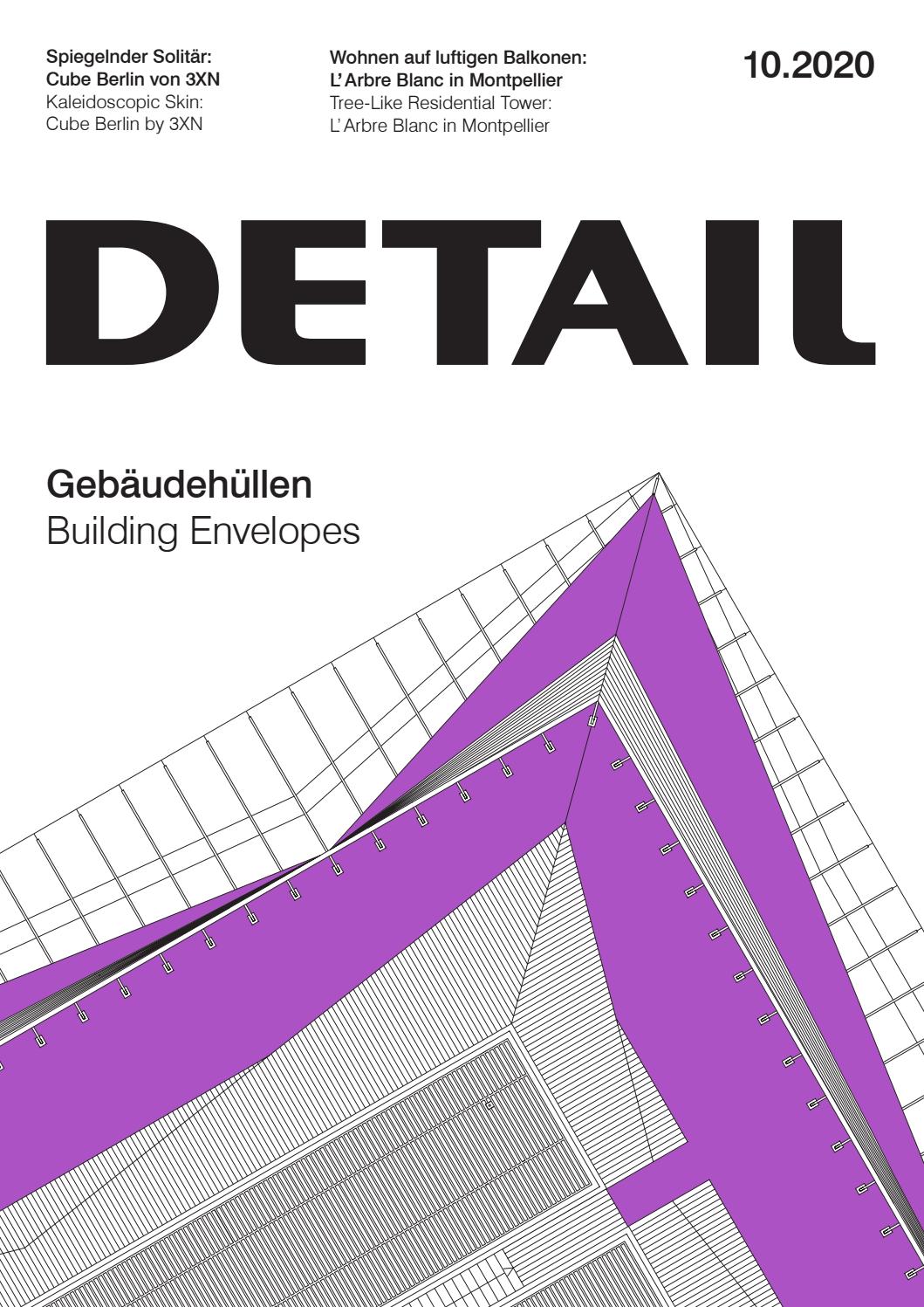Detail 10 2020 Gebaudehullen Building Envelopes By Detail Issuu