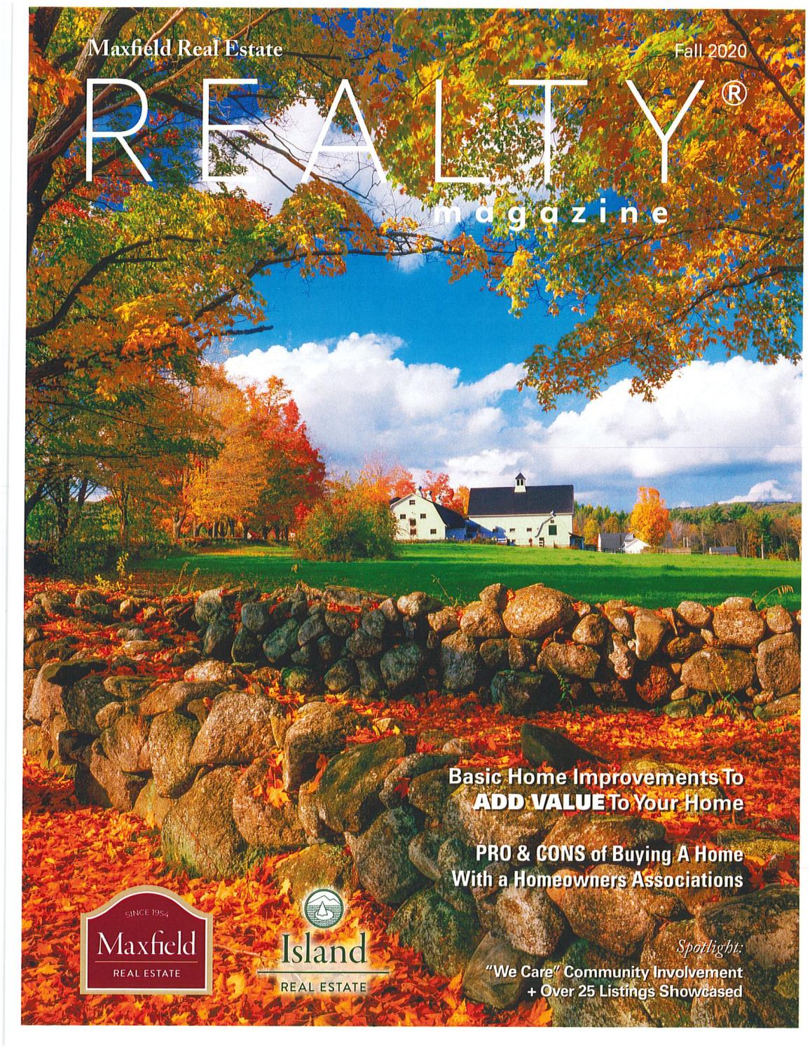 Maxfield Real Estate Fall Magazine by The Parker Realty Group