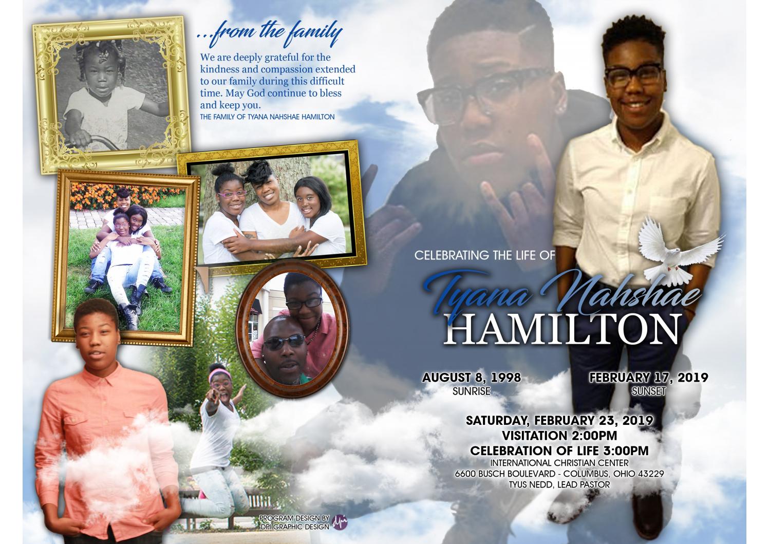 Hamilton Funeral Program by DPI Graphic Design Issuu