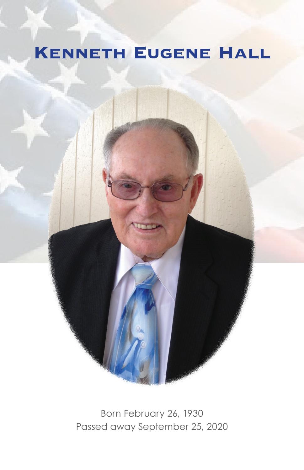 E. Hall Obituary by Brenda Ball Issuu