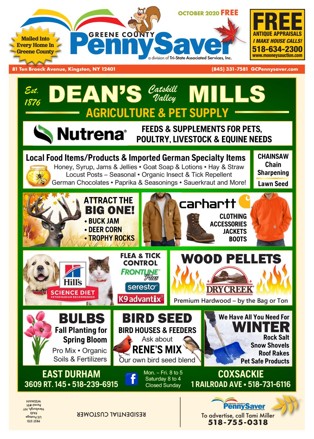 Greene County Pennysaver October By Colorpage Marketing And Publishing Issuu