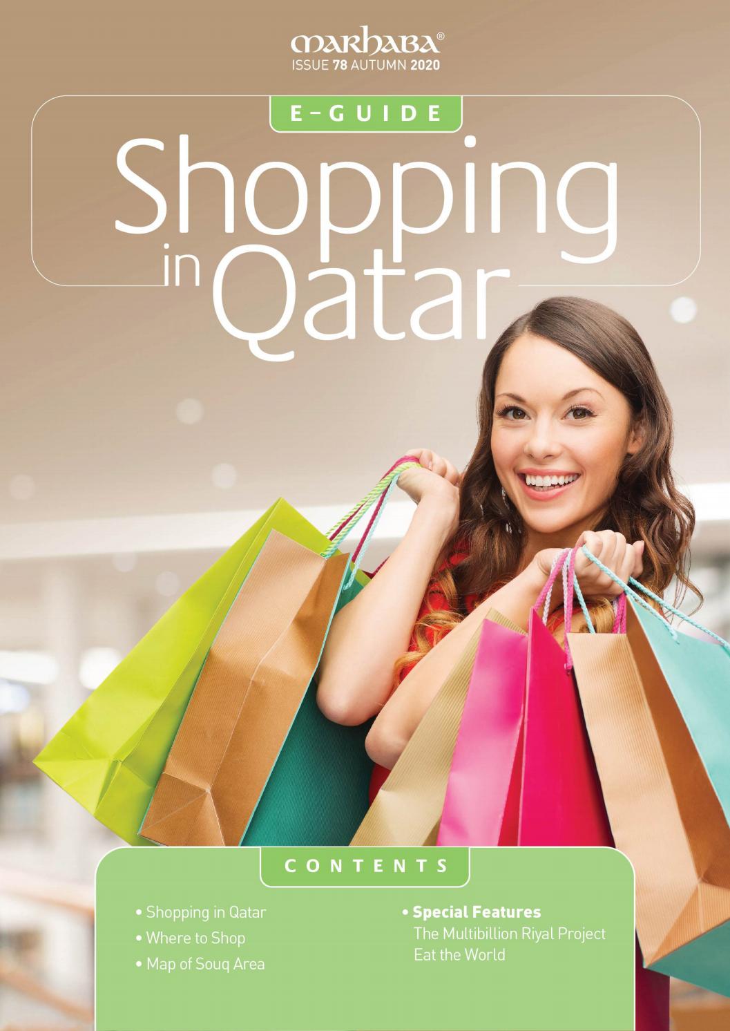 Shopping in Qatar eGuide Autumn 2020 by Marhaba Information Guide
