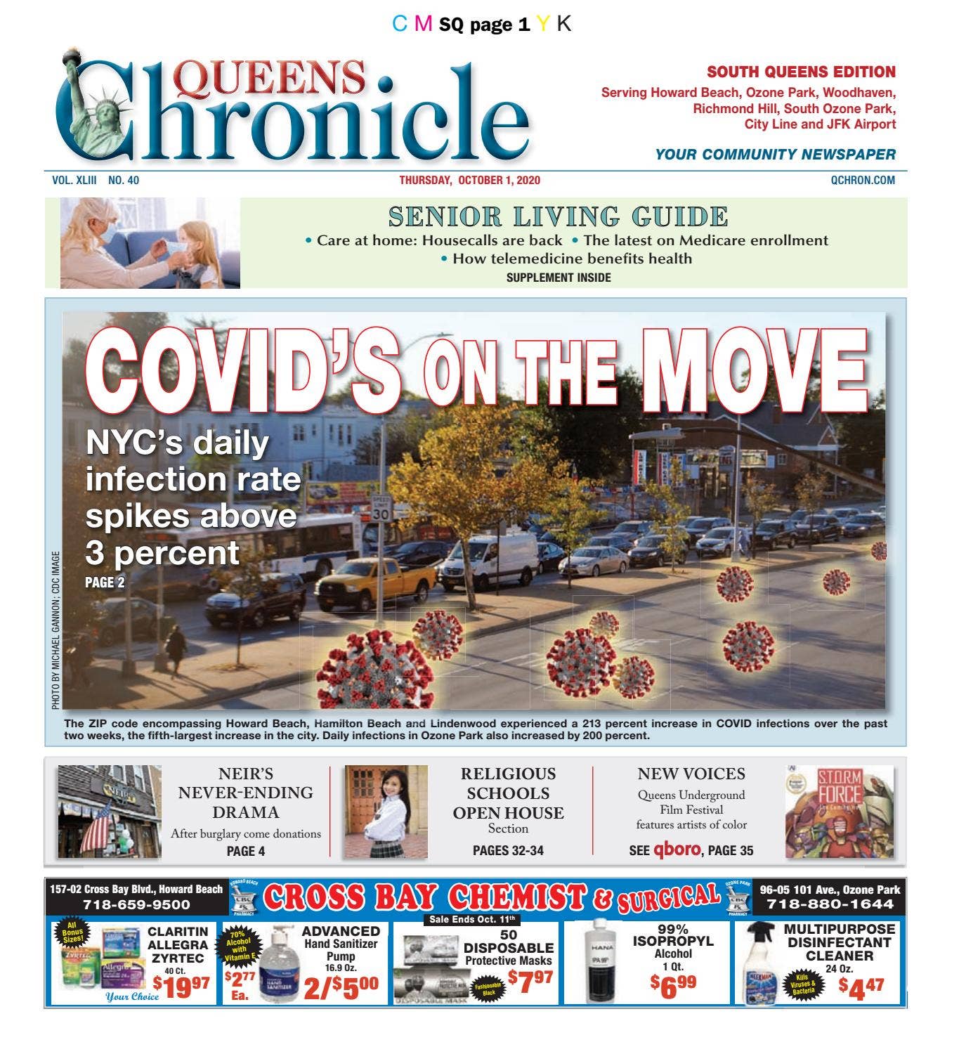 Queens Chronicle South Edition 10-01-20 by Queens Chronicle - Issuu