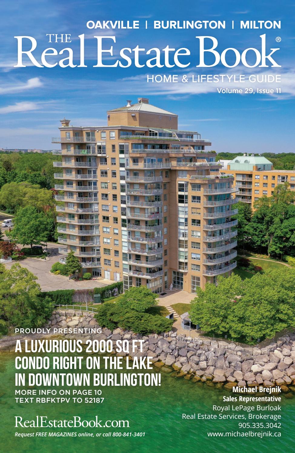 The Real Estate Book Oakville Burlington Milton 29.11 by TREBPublishing
