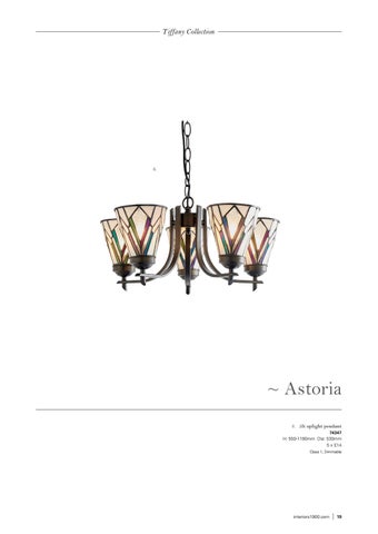 Interiors 1900 灯饰目录 · Tiffany by 第 19 页