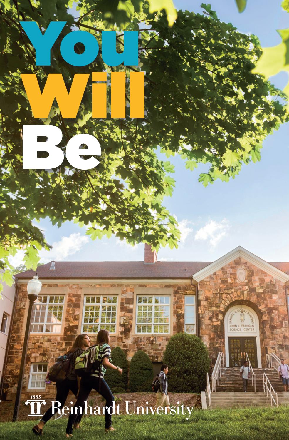 Student Brochure by Reinhardt University Issuu