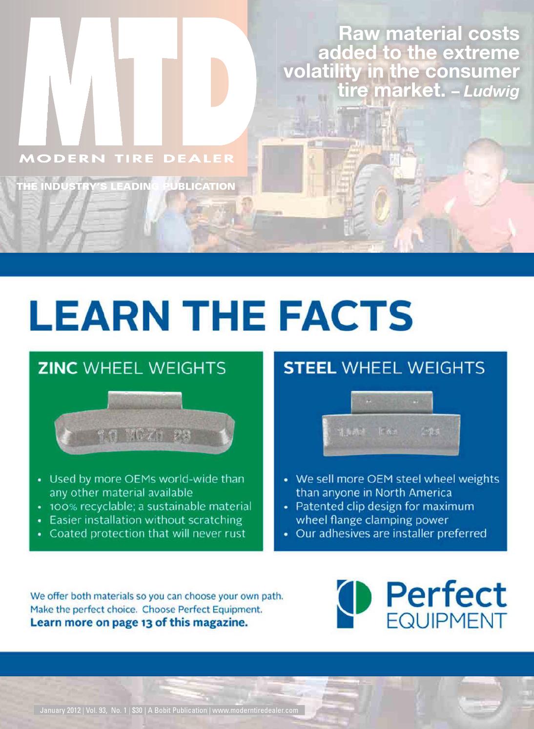 Modern Tire Dealer January 2012 By 10 Missions Media Issuu