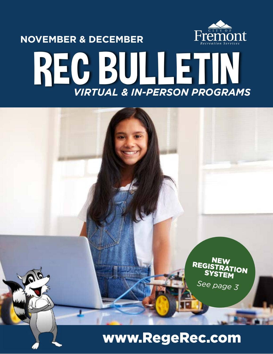 Recreation Bulletin: Nov/Dec by City of Fremont Parks & Recreation - Issuu