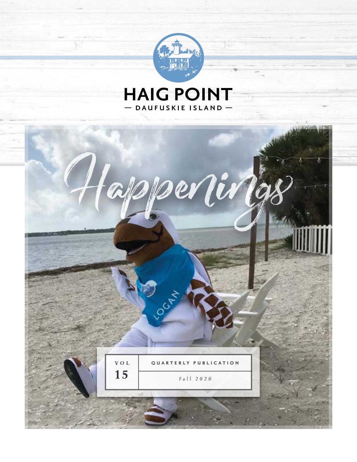 Fall 2020 Haig Point Happenings by Haig Point Club and Community Association Issuu