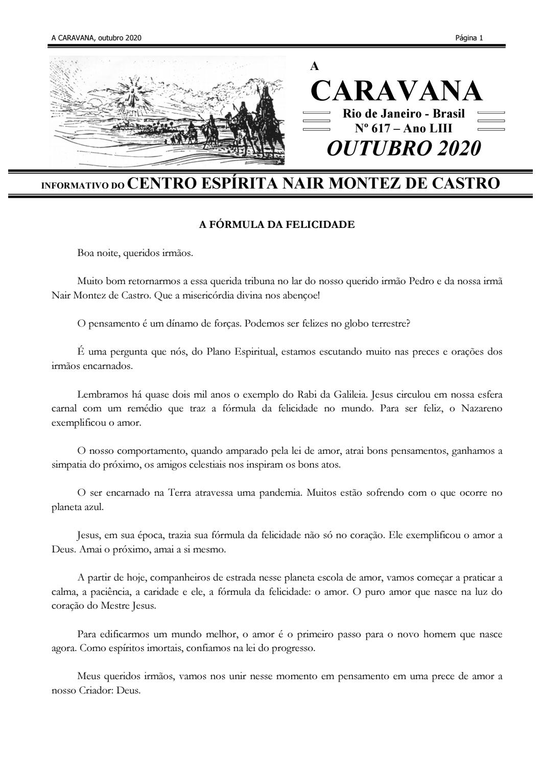 A Caravana Outubro 2020 by Centro