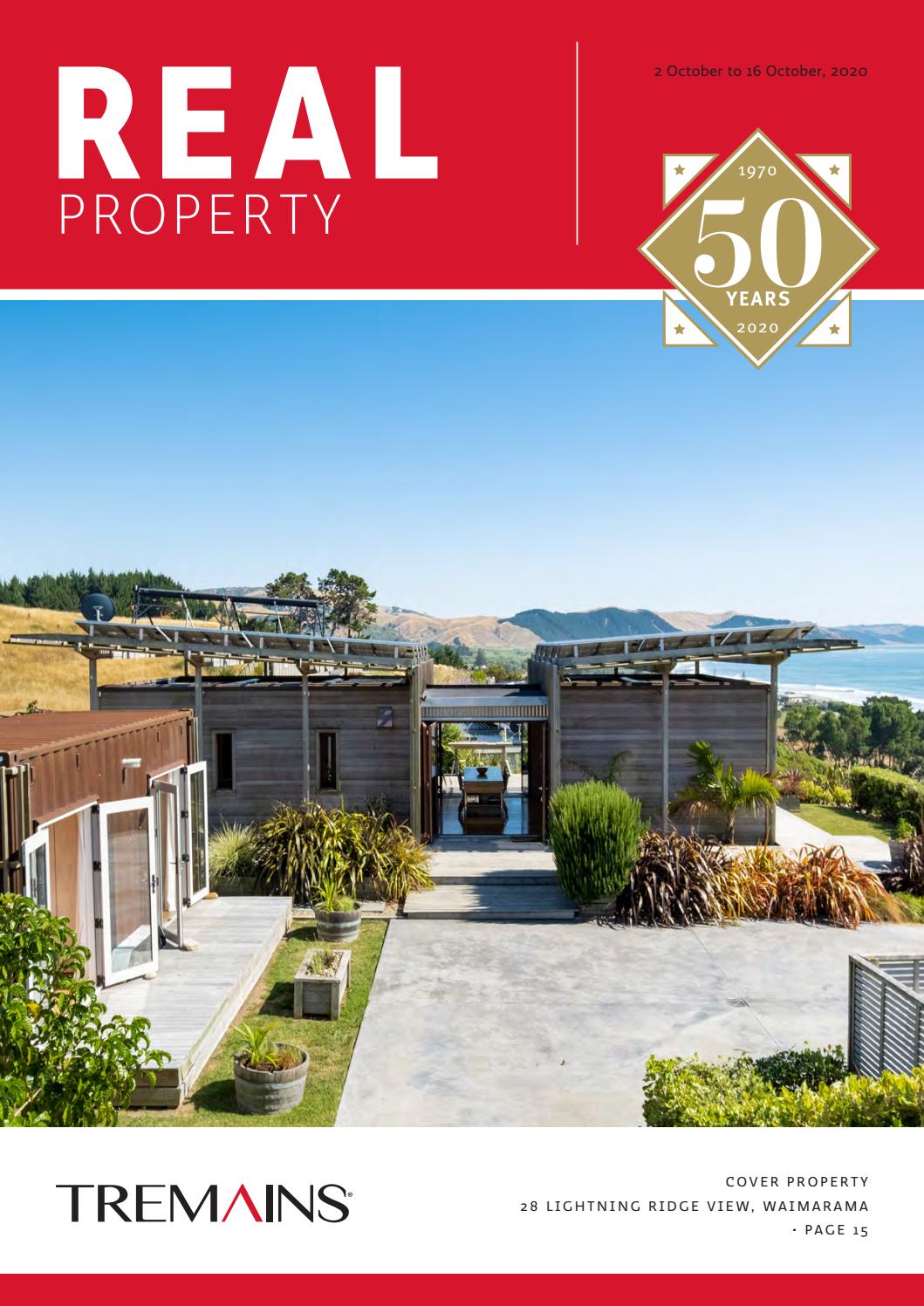 Tremains Hawke's Bay REAL Property Magazine 2 to 16 October 2020 by