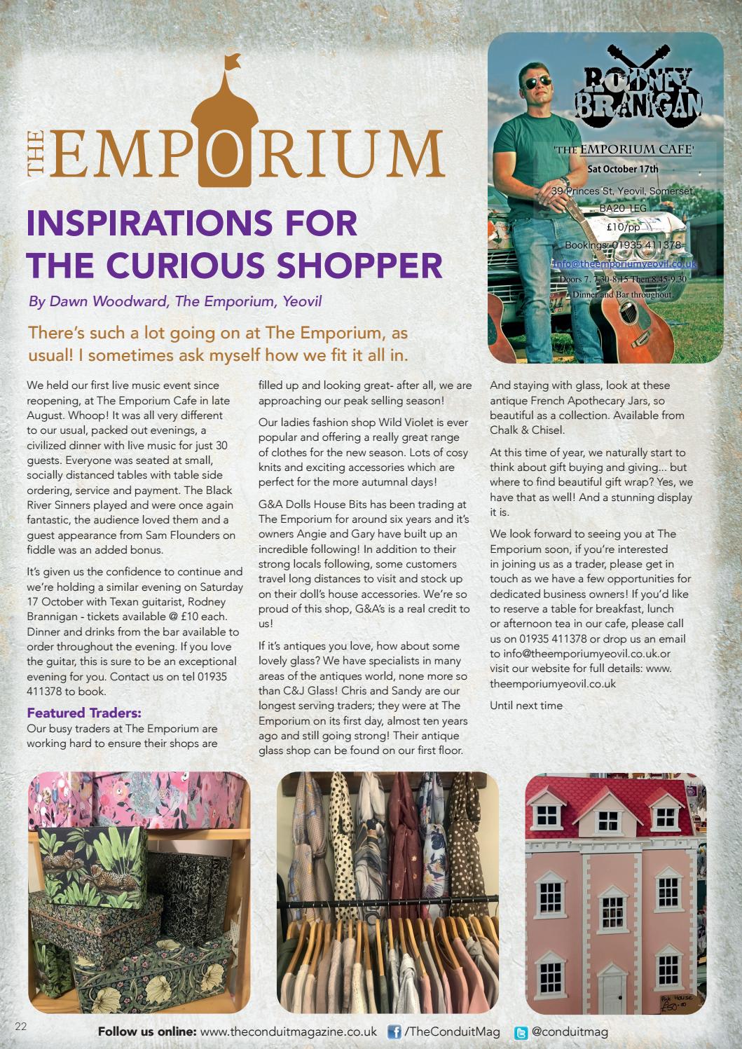 The Conduit Magazine October 2020 by Shelleys the Printers Ltd Issuu