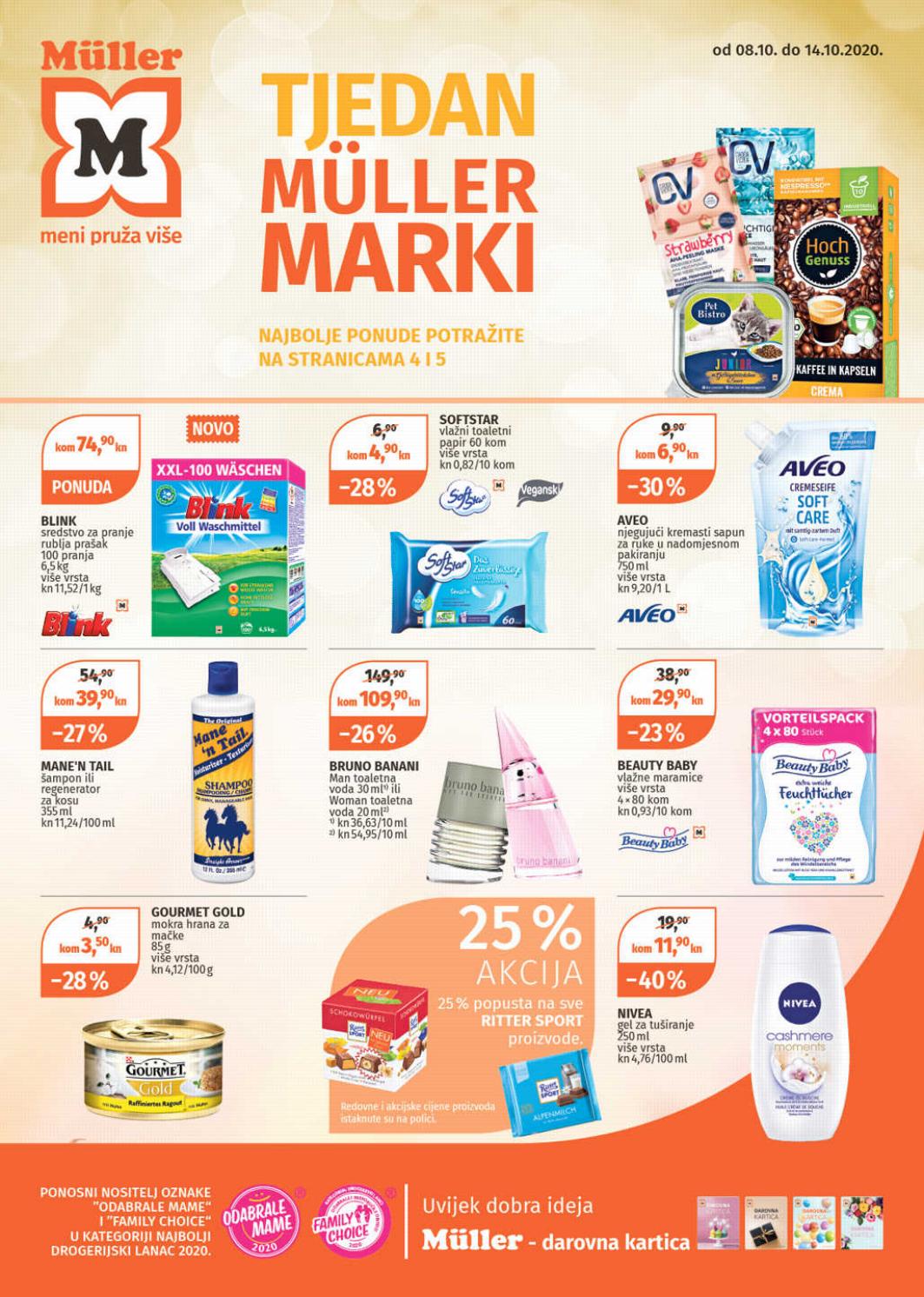 Muller katalog drogerija od 08.14.10.2020. by Catalog.hr Issuu