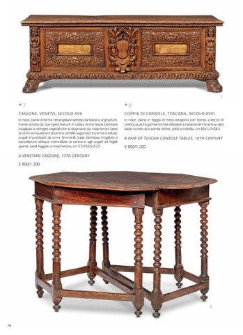 Pandolfini Casa d'Aste 家具目录 · 家具 e Arredi 第 18 页