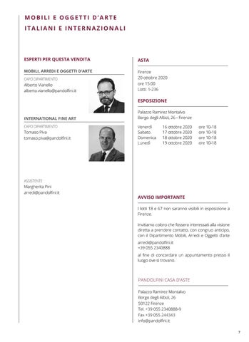 Pandolfini Casa d'Aste 家具目录 · 家具 e Arredi 第 9 页
