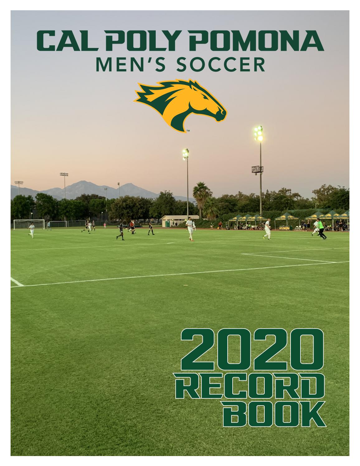 Cal Poly Pomona Men's Soccer 2020 Record Book by Billy Bronco Issuu