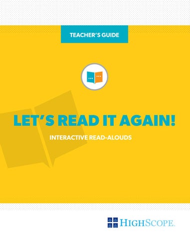HighScope Curriculum Sample for Texas Proclamation 2021 by HighScope ...