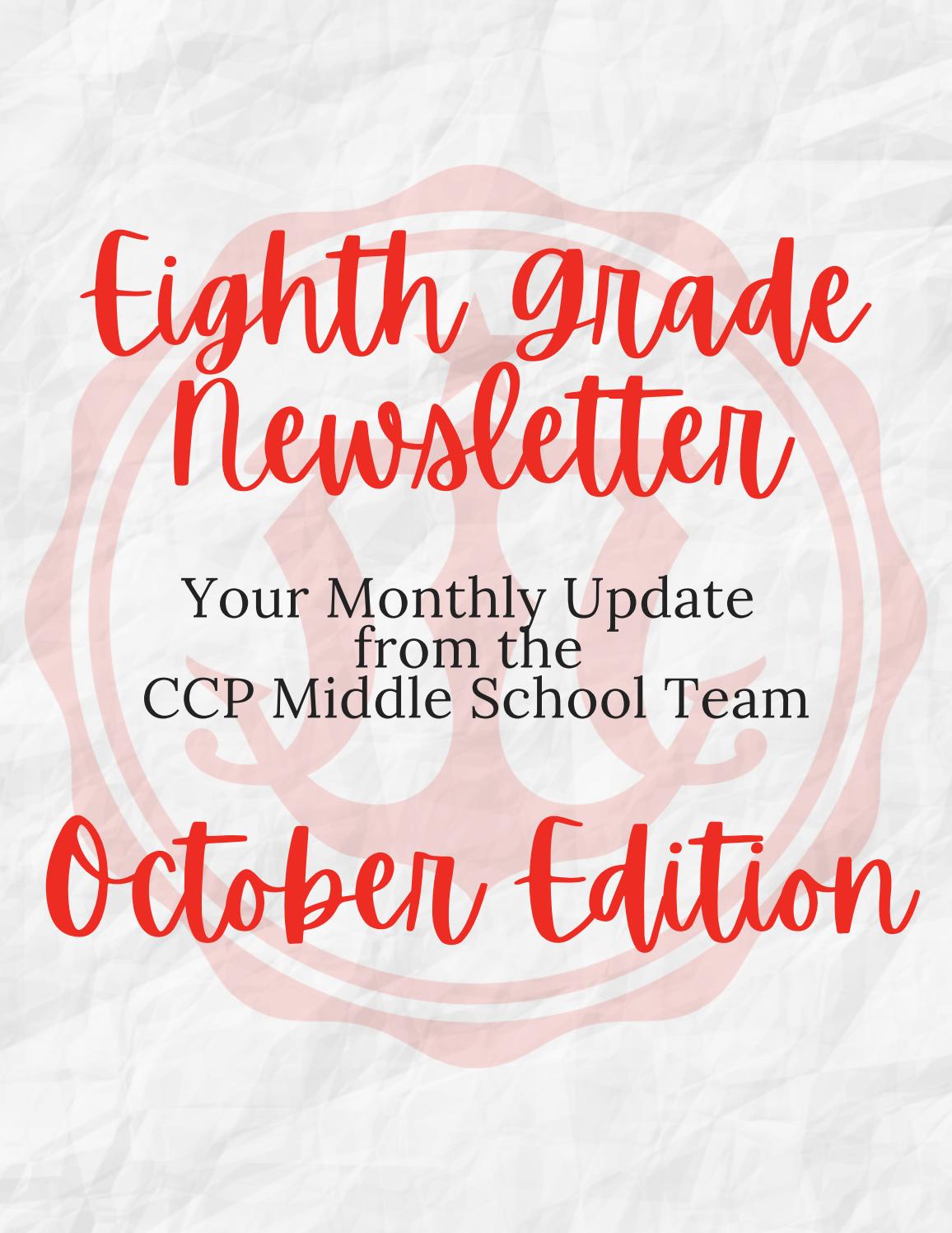 8th Grade October Newsletter by Chaminade College Preparatory School ...