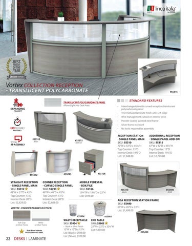 Indoff COE 家具目录 第 24 页