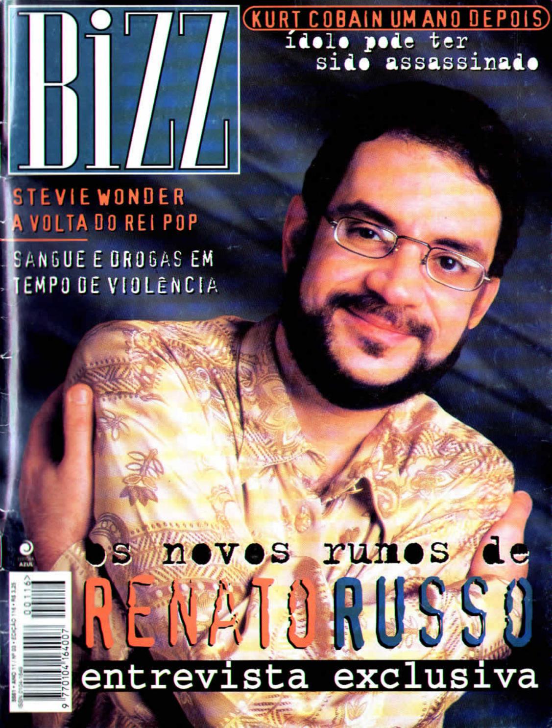 Bizz 116 Renato Russo Mar o 1995 By Lucas Corr a Viegas Issuu