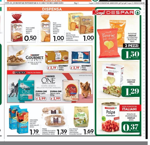 Oggiweb Srl 家具目录 · EUROSPAR 第 7 页