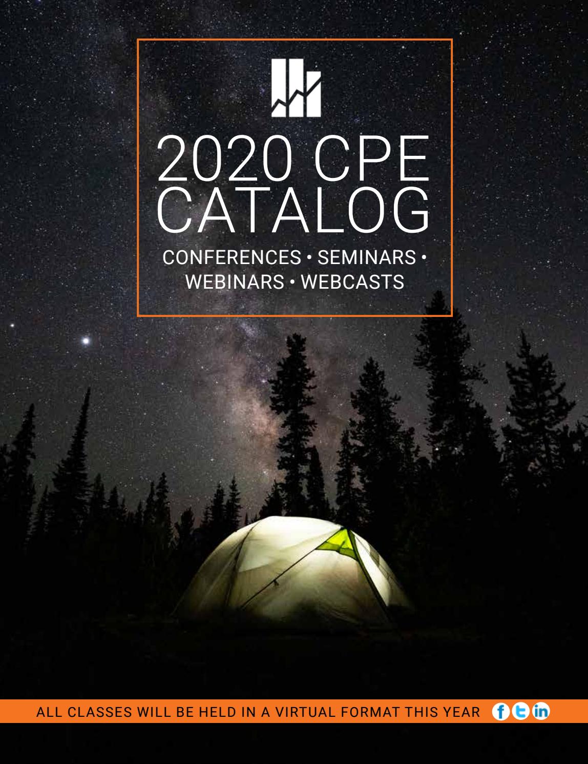 2020 CPE Catalog by UACPA Issuu