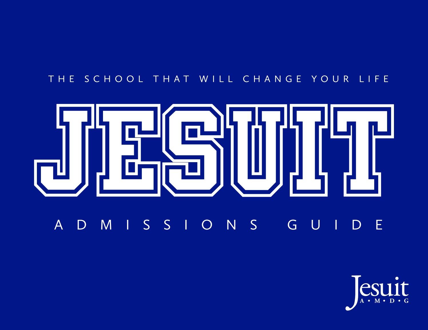 Jesuit Admissions Brochure 20202021 by Jesuit High School of New