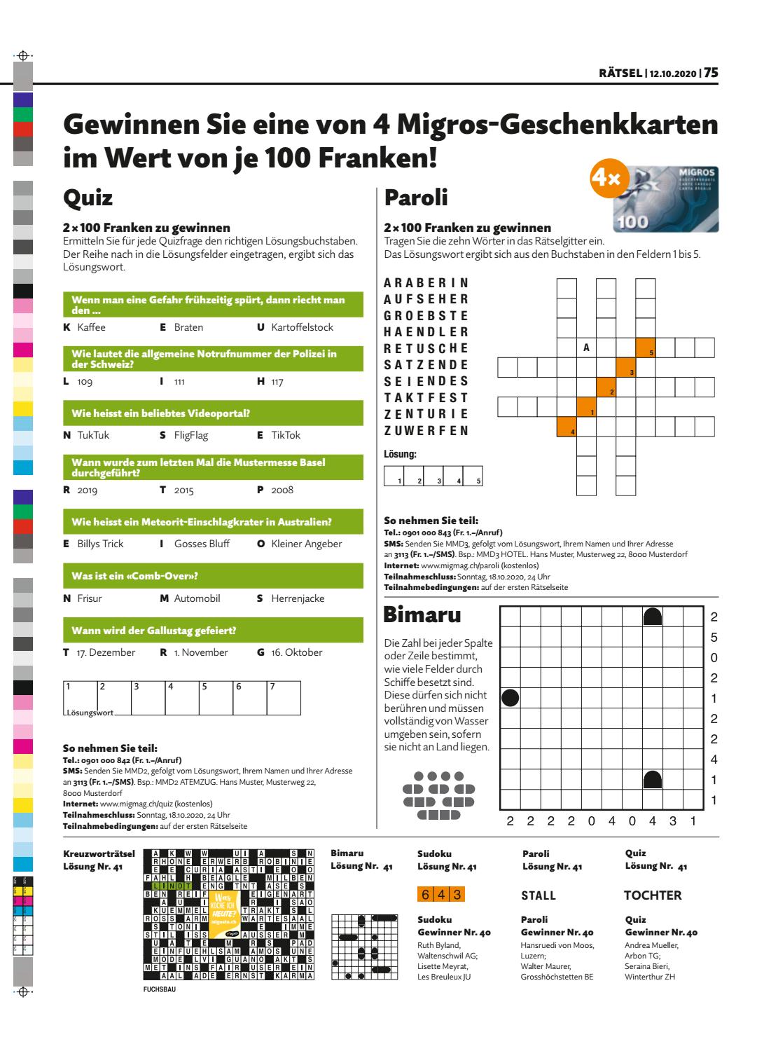 Migros Magazin 42 2020 D Zh Vebuka Com