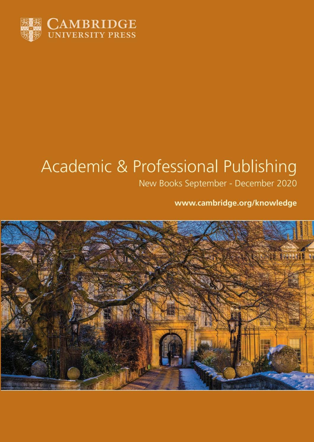 Cambridge Academic Seasonal Catalogue SepDec 2020 by Cambridge
