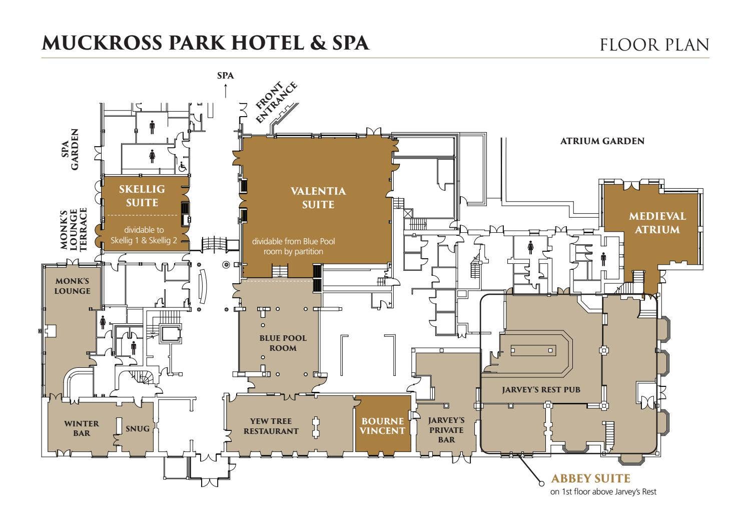 Meeting Room Floor Plan 2020 @ Muckross Park Hotel \u0026 Spa by iNUA  Hospitality - Issuu, image size:1497x1059