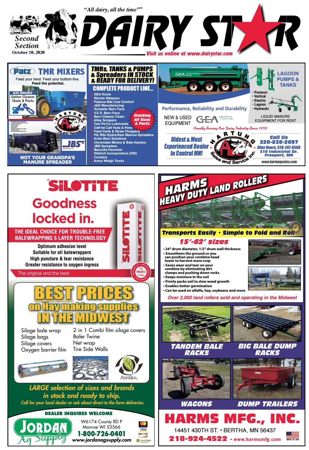 October 10 2020 Dairy Star 2nd Section By Dairy Star Issuu