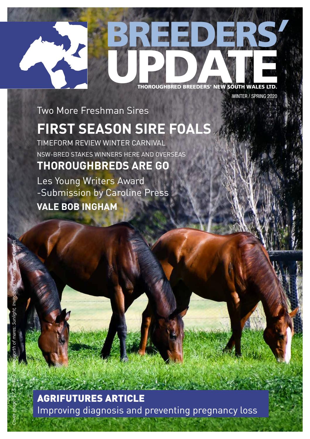 2020 Winter_Spring NSW Breeders Update by Thoroughbred Breeders NSW