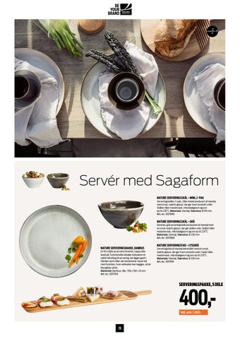 Sortberg Hansen 家具目录 · Gaver Be Your Brand 第 13 页